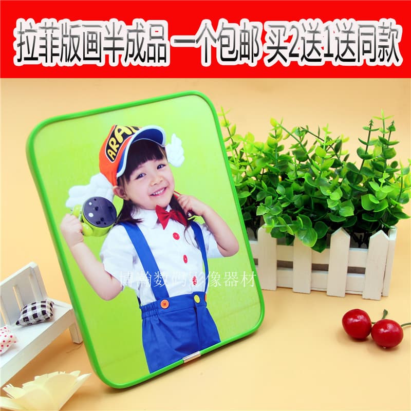 Hot selling Raphael print semi-finished product, self-adhesive no frame, photo studio frame, advertising home full-color rounded corner frame with free shipping