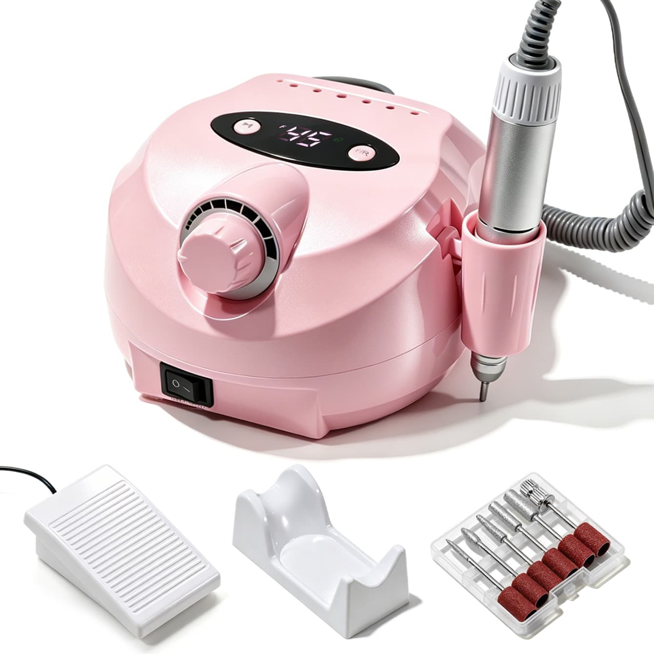 Display Nail Drill 202 Electric Nail File Polisher Pen Style Nail Grinder Manicure Tool