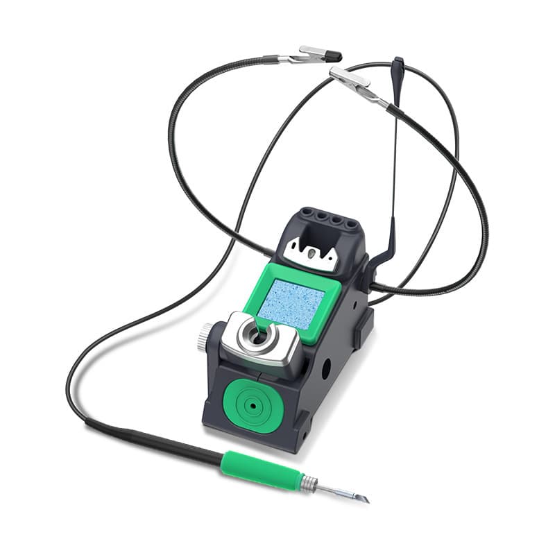 245/210 Soldering Iron Stand Metal Holder Multi-Function Soldering Welding Sleep Station Rack