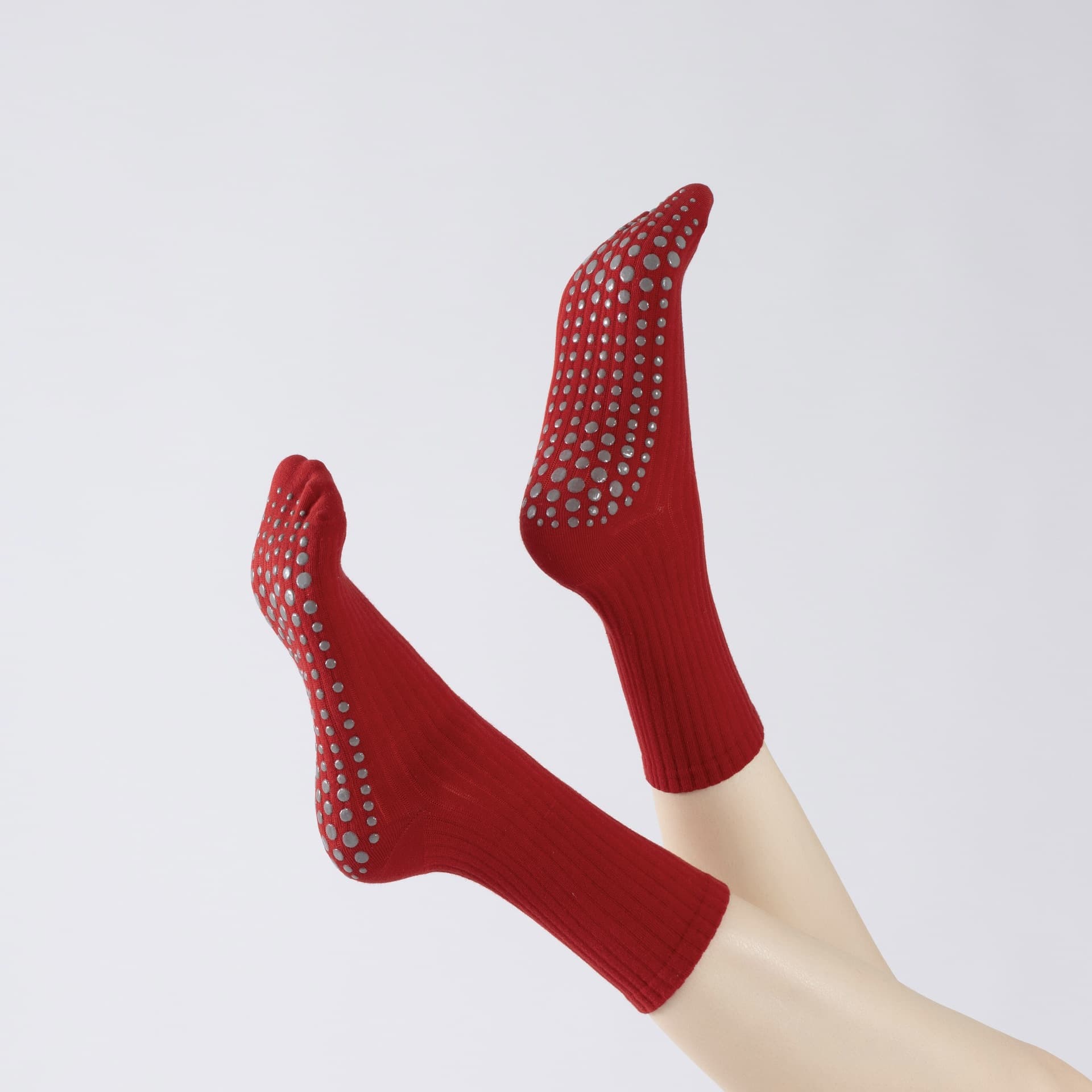 2024 autumn and winter new product zodiac year yoga socks, pressure style anti-slip non-slip New Year red lucky socks, four-season versatile