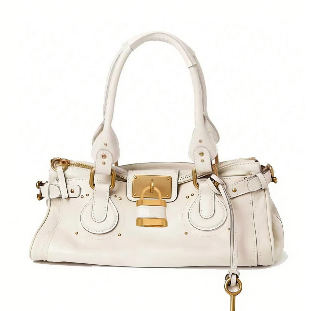 Cross-border classic retro old lock bag portable casual crossbody bag 2026 spring and summer new style women's large capacity