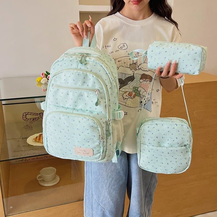 2026 summer velvet lining rabbit fur children's and women's casual backpack suitable for daily travel and various combinations