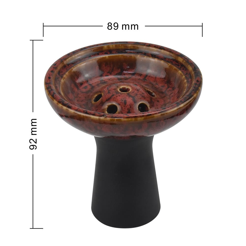 Arabic Hookah Ceramic Bowl, Hookah Accessories, Shisha Bowl, Colorful Ceramic Hookah Bowl