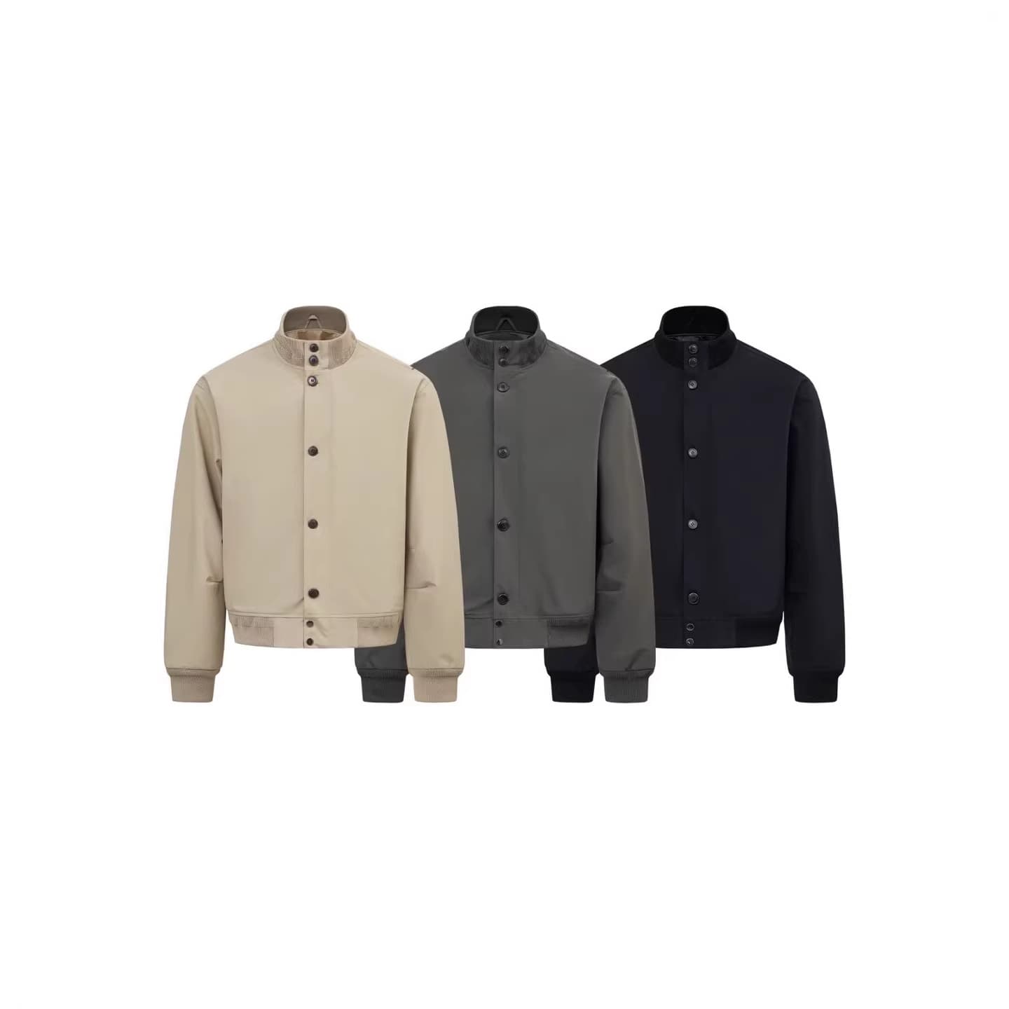 AUTICUP French Retro TV Series Jacket Workwear Jacket Tough Short Wide Button Bad Boy American Style Coat