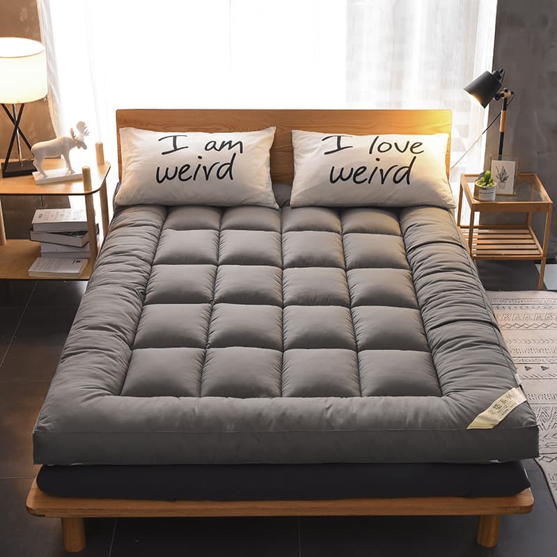 Brushed 3D Feather Fiber Mattress, Foldable Thickened Rental Cotton Padding, Wholesale Thickened Mattress