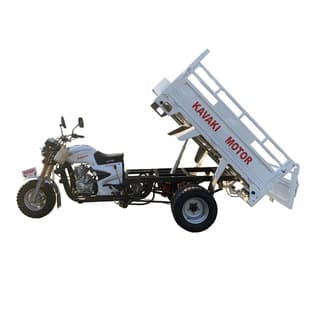 Guangzhou KAVAKI Three-Wheel Motorcycle Factory Export Kuwait 200cc Two-Wheel Dump Cargo Motorcycle