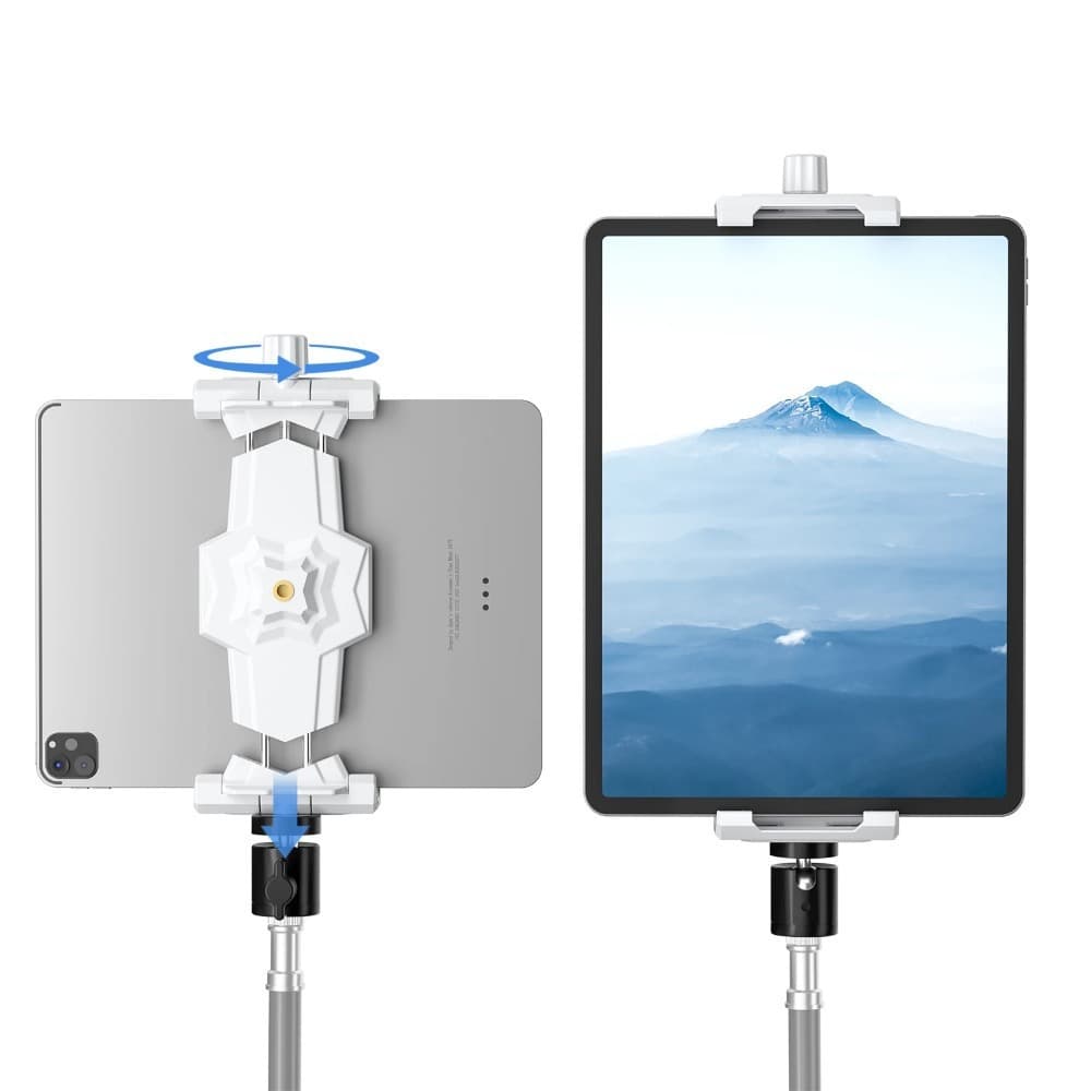 iPad and Phone Tripod Mount Adapter Ball Head iPad Holder