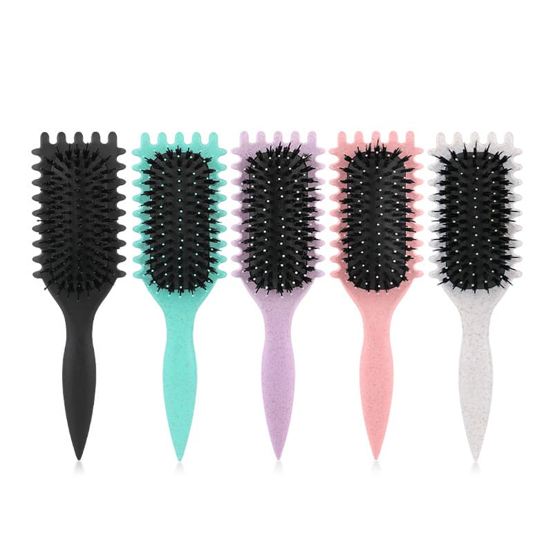 New Arrival Wheat Straw Massage Bouncing Comb Definition Styling Comb Popular Curly Hairdressing Professional Salon Brushes