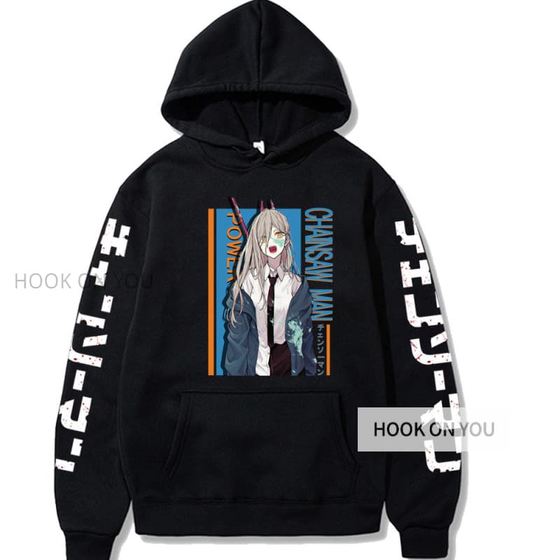 Chainsaw Man Denji Makima Print Hoodie Sweatshirt Men's Hoodie Women's