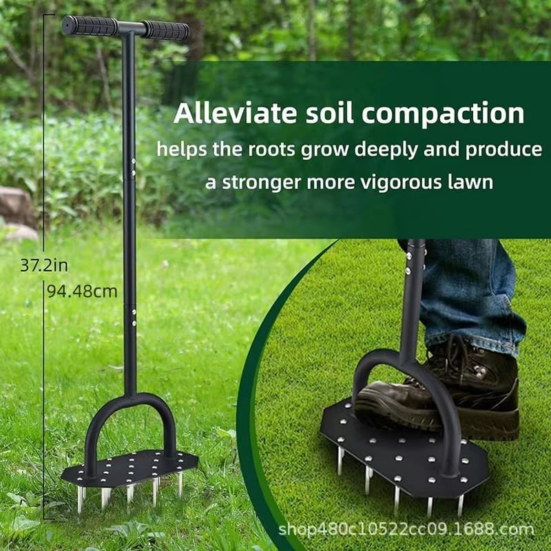 Lawn Aerator Lawn Aerification Tool Soil Aeration Tool Soil Loosener Lawn Aerator
