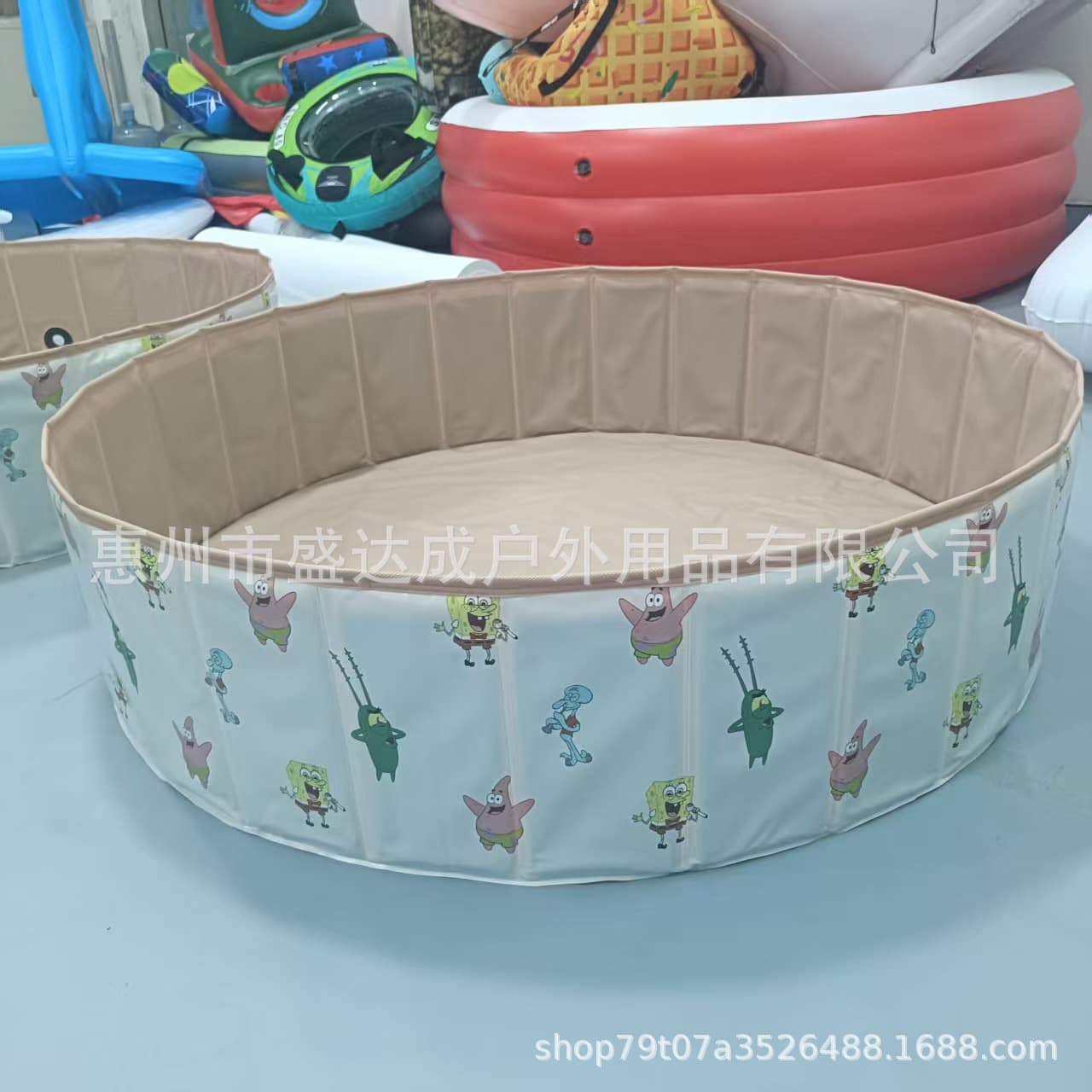 Foldable Ball Pit Playpen - Non-Toxic, Odorless Game Fence for Babies, Kids, and Pets, Toy Storage Bin for Home Use