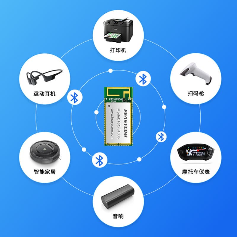 BT806A, Qualcomm CSR8670, Supports APTX HD CVC Analog, Feiyitong Bluetooth Audio Module