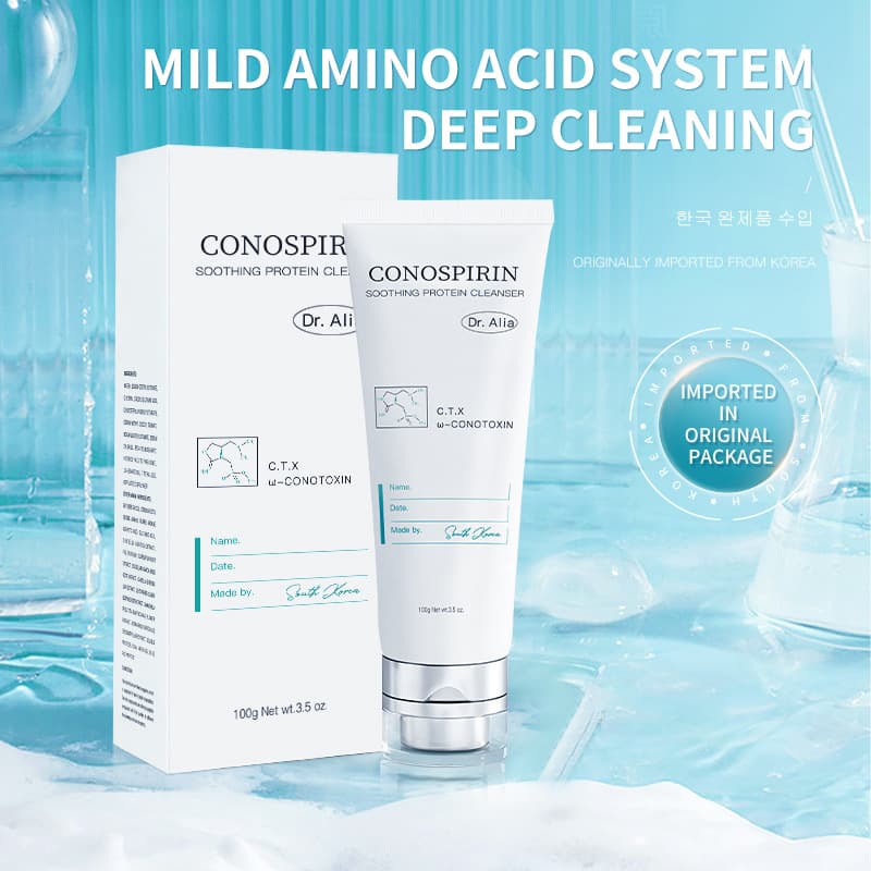 Cross-border Dr.aliapro Conotoxin Peptide Soothing Protein Facial Cleanser Gentle Sensitive Skin Face Wash Amazon