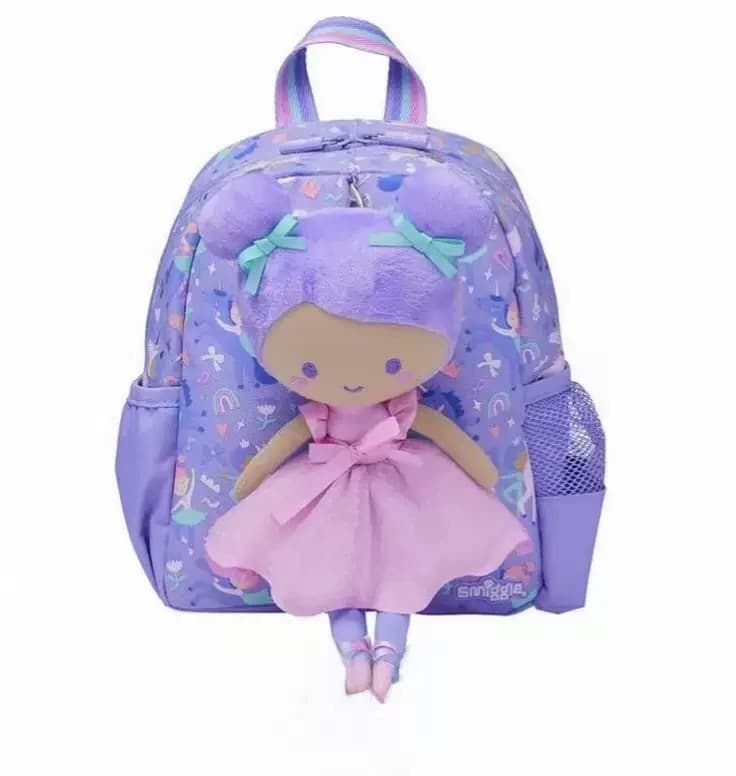 Australia Miggle Cartoon Plush Backpack for Kindergarten Kids, Cute Small Backpack with Large Capacity