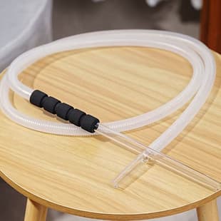 1.5m Arabic Hookah Hose Disposable Glass Hookah Hose Sponge Handle Hookah Accessories