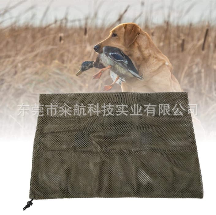 Hunting Backpack Portable Duck Decoy Bag Lightweight Sturdy Foldable Shoulder Strap Decoy Bag Mesh Storage Pack