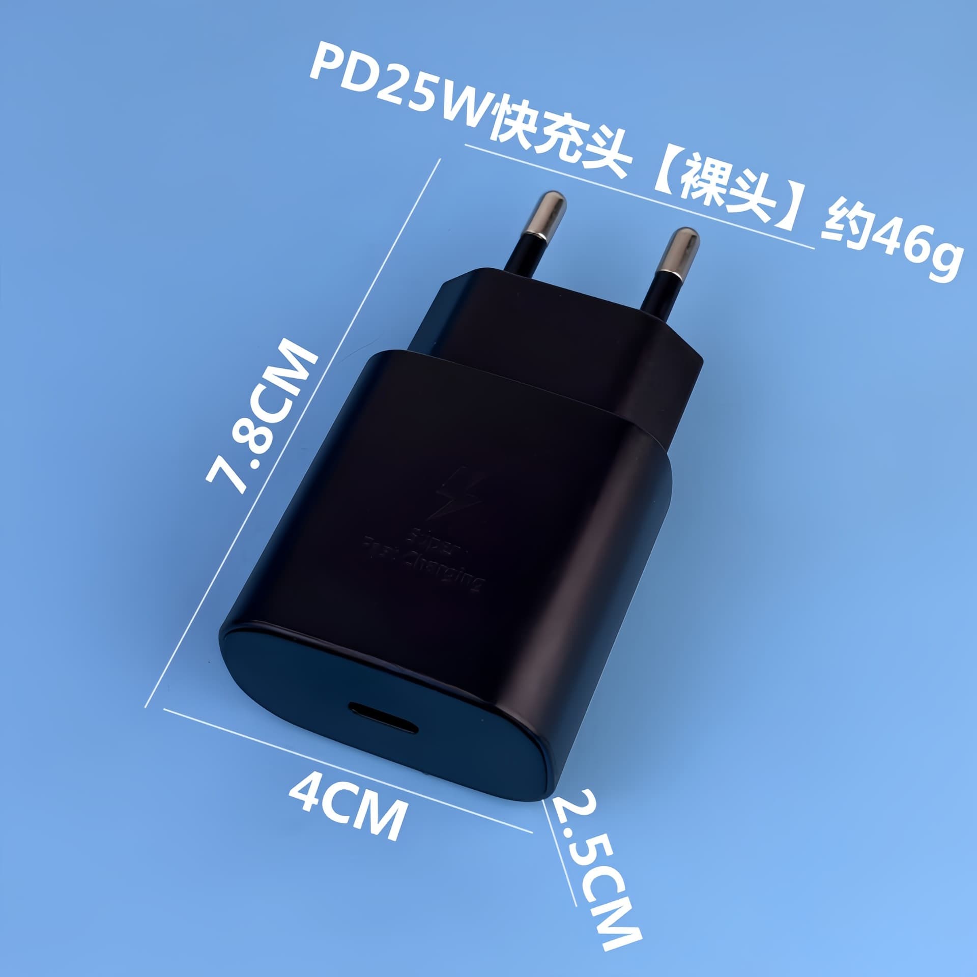 Cross-border 45W EU Charger Compatible with Samsung Original Phone US Super Fast Charger 45W UK Adapter