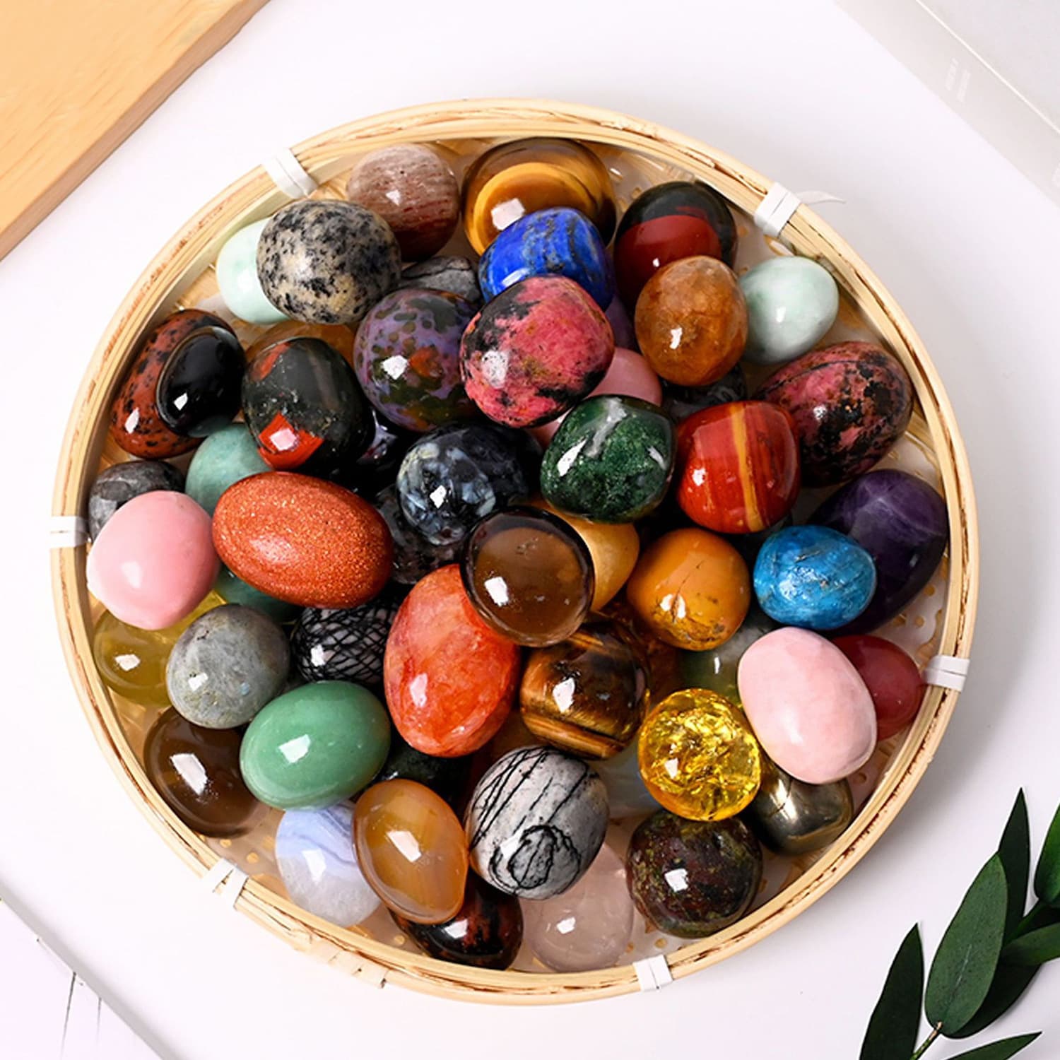 Wholesale Crystal Tumbled Stones, White Crystal, Pink Crystal, Large Crystal Stones, Furniture, Fish Tank, Flower Pot Ornaments, Aromatherapy Diffuser Stones