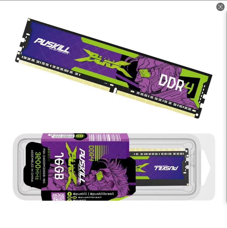 Puji DDR4 3200MHz 8GB/16GB/32GB Desktop Memory Module Fully Compatible Original Manufacturer