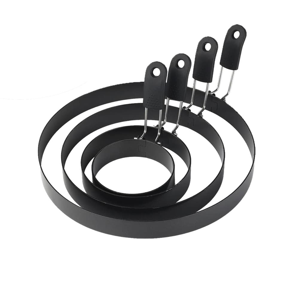 Stainless Steel Egg Ring Non-Stick Frying Mold Anti-Scald Kitchen Tool Creative Egg Cooker Wholesale Kitchenware