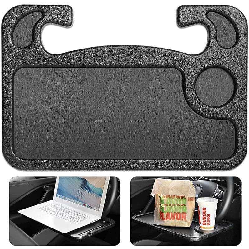 Car steering wheel small table, car dining table, mobile phone holder, car dining table, laptop holder, tablet table