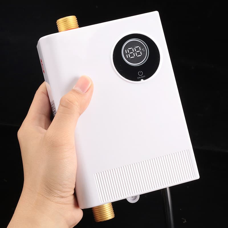Instant Electric Water Heater Fast Heating Electric Faucet, Under-Sink Amazon Integrated Mini Kitchen Boiler with Smart Temperature Control