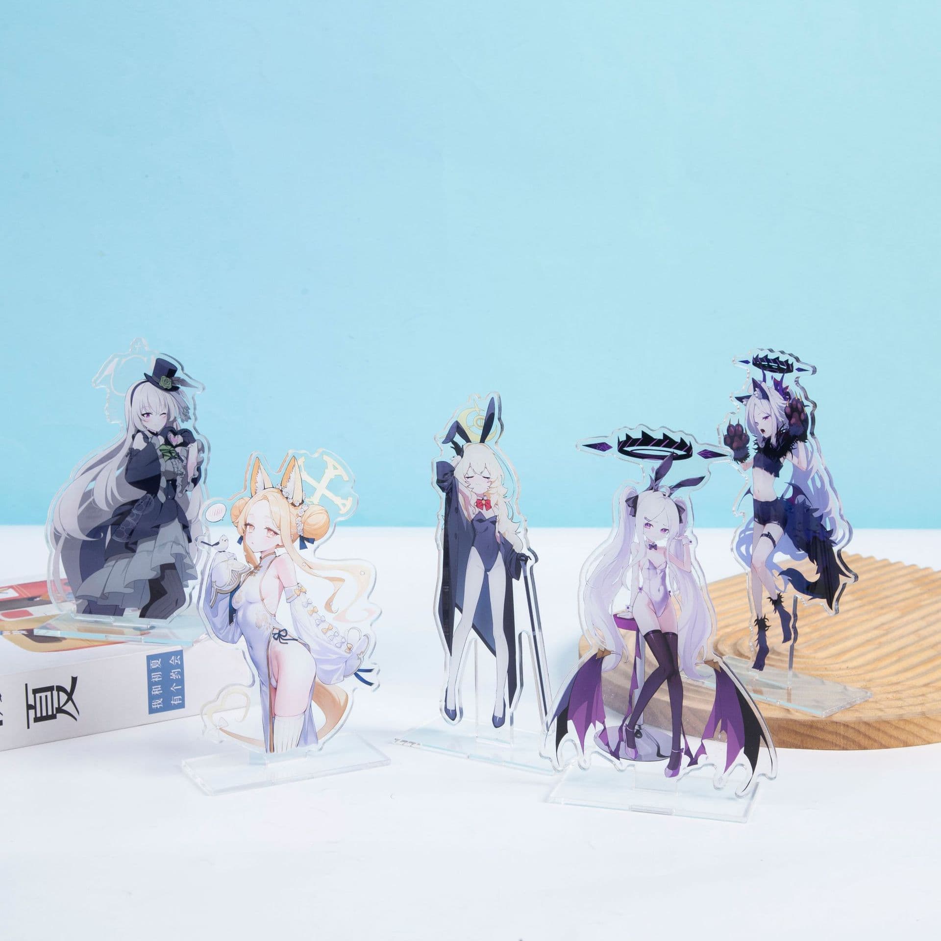 Azure Files peripheral Sorasaki Hina acrylic stand-up two-dimensional animation desktop ornaments double-layer laminated process