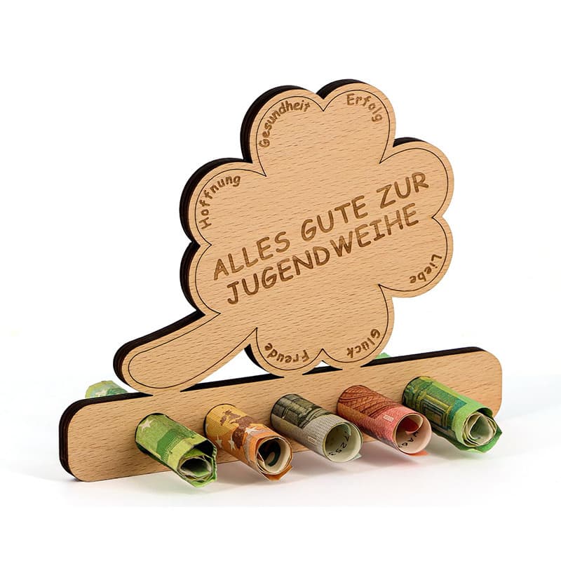 Amazon Best Seller Graduation Season Youth Dedication Money Wooden Gift for Boys and Girls Graduation Party Wooden Money Clip