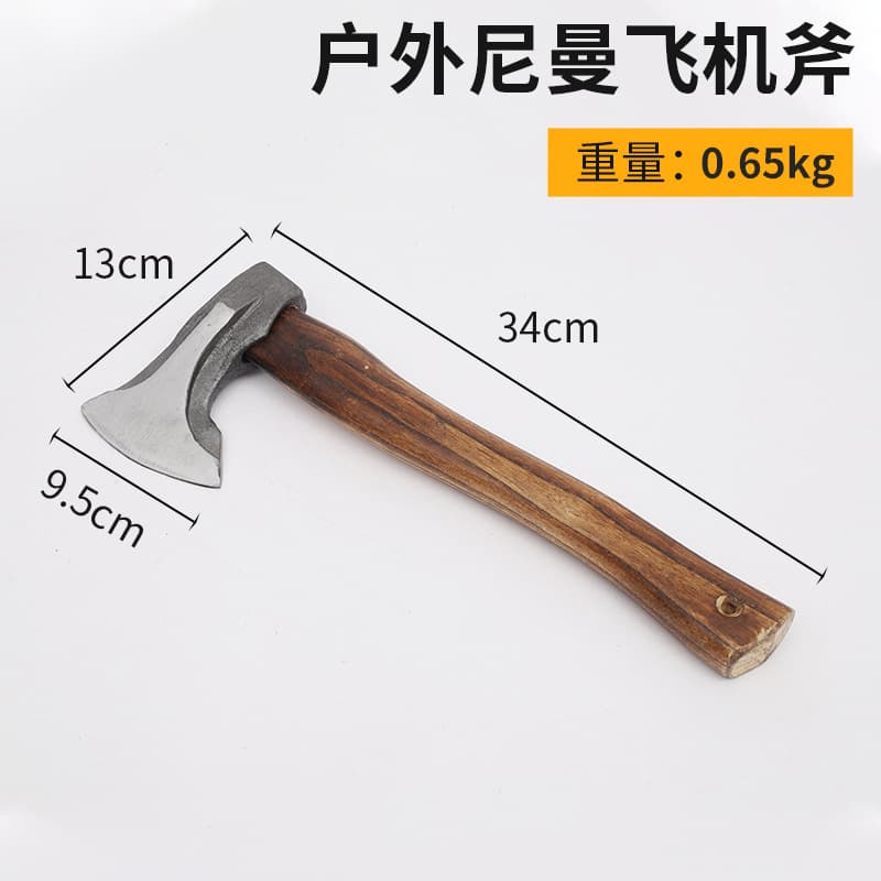 Manufacturers Supply Outdoor Aircraft Axe Chopping Wood Chopping Bone Axe Forging Carpentry Axe Kaishan Niman Forging Axe
