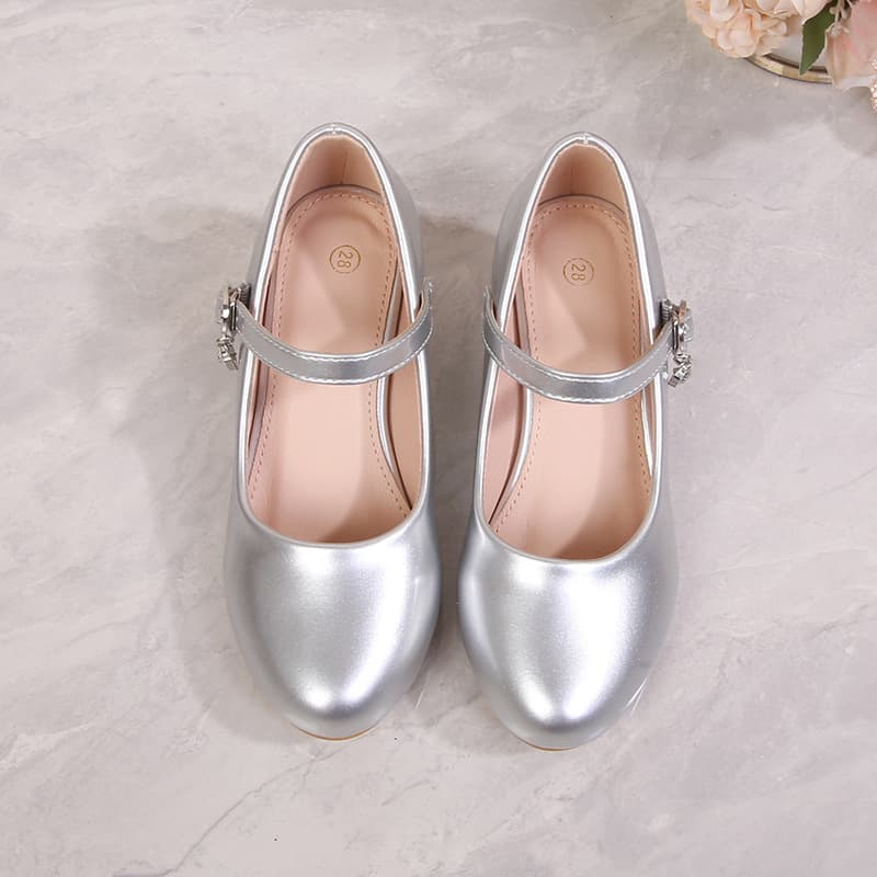 2024 Autumn Women's Black College Style Leather Shoes, British Style Student Performance Shoes, New Autumn/Winter Style, Versatile