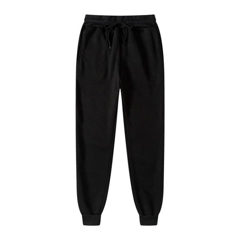 2026 new foreign trade men's outdoor sports fitness pants European and American new casual fashion fleece trousers for men and women