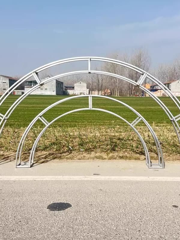 Wedding Prop Iron Arch Frame Semi-Circle Display Stand Outdoor Wedding Decoration Door Flower Stand Climbing Vine Frame