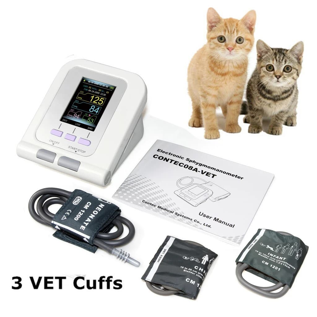 Spot Manufacturer Pet Blood Pressure Monitor Animal Cat and Dog Blood Pressure Monitoring Veterinary Digital Blood Pressure Monitor English Export