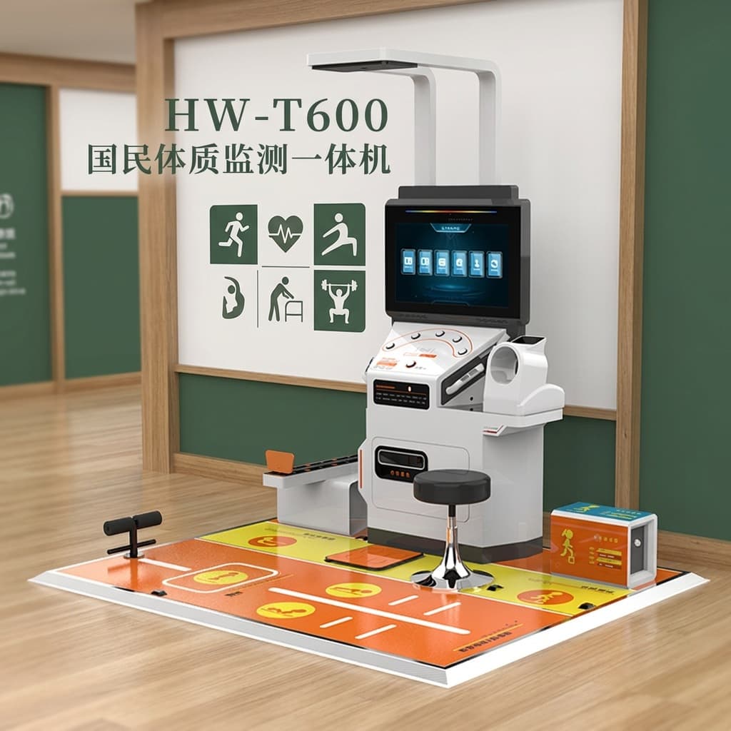 Lejialikang Hw-T600 National Physical Fitness Testing All-In-One AI Body Testing Device