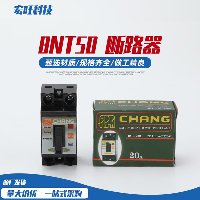 NT50 Circuit Breaker, Household Air Conditioner Switch, MCCB NT50 2P 10A15