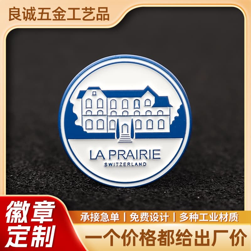 Custom Metal Badge Enamel Cartoon Brooch Corporate Event Commemorative Pin School Badge Metal Medal
