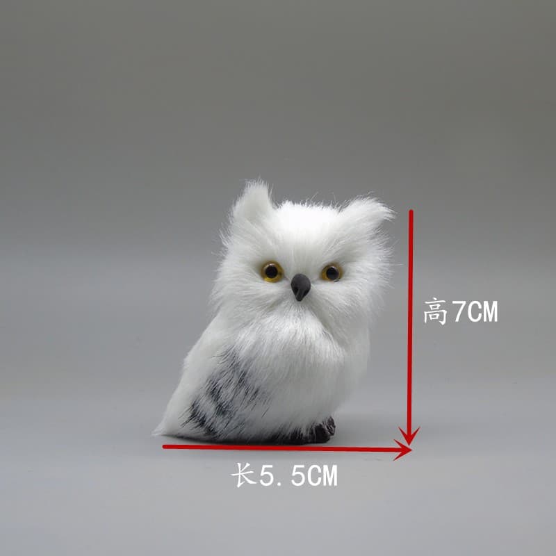 Static model simulation owl Harry Potter Christmas gift, home decoration, ornament