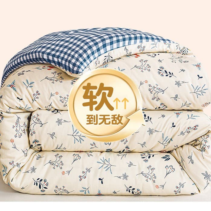 Class A Xinjiang cotton cotton quilt core cloud cotton spring and autumn quilt home student dormitory thickened quilt winter quilt new~