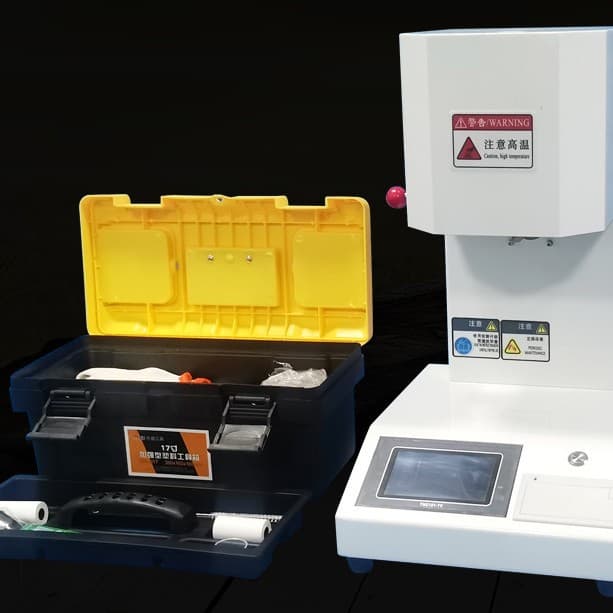 PE Plastic Pellet Flow Rate Tester Melt Flow Rate Tester PVC Resin Melt Index Tester