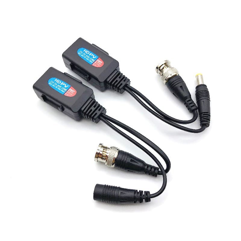 HDTVICVI AHD Power Video Two-in-One Passive Twisted Pair UTP Balun Coaxial High-Definition Transmission