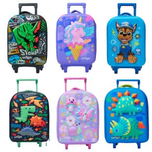 Australian Smiggle Trolley Backpack, Large Capacity Weight-Reducing Wheeled Bag for Primary and Secondary Students, Children's Backpack for Boys and Girls