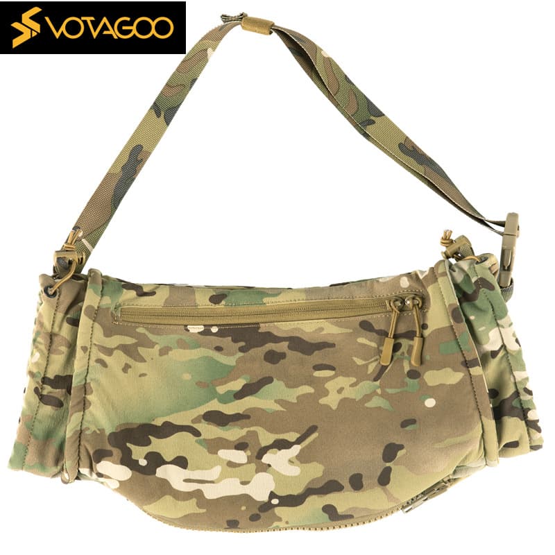 VOTAGOO tactical hand warmer bag winter thickened warm lining handbag mountaineering hiking camping outdoor portable