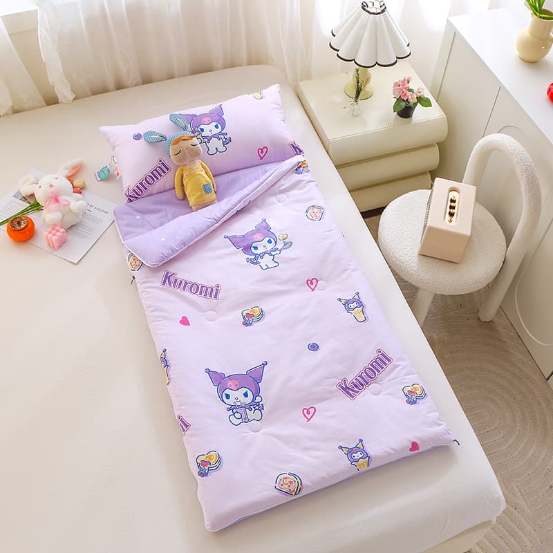 Autumn/Winter Export Sanrio Children's Cartoon Pure Cotton Sleepsack Anti-Kick All-Season Machine Washable Warm
