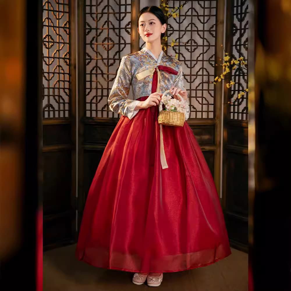 High-end Authentic Hanbok Korean Ethnic Clothing Women's Yanji Travel Photography Palace Choir Ethnic Dance Dae Jang Geum Dress