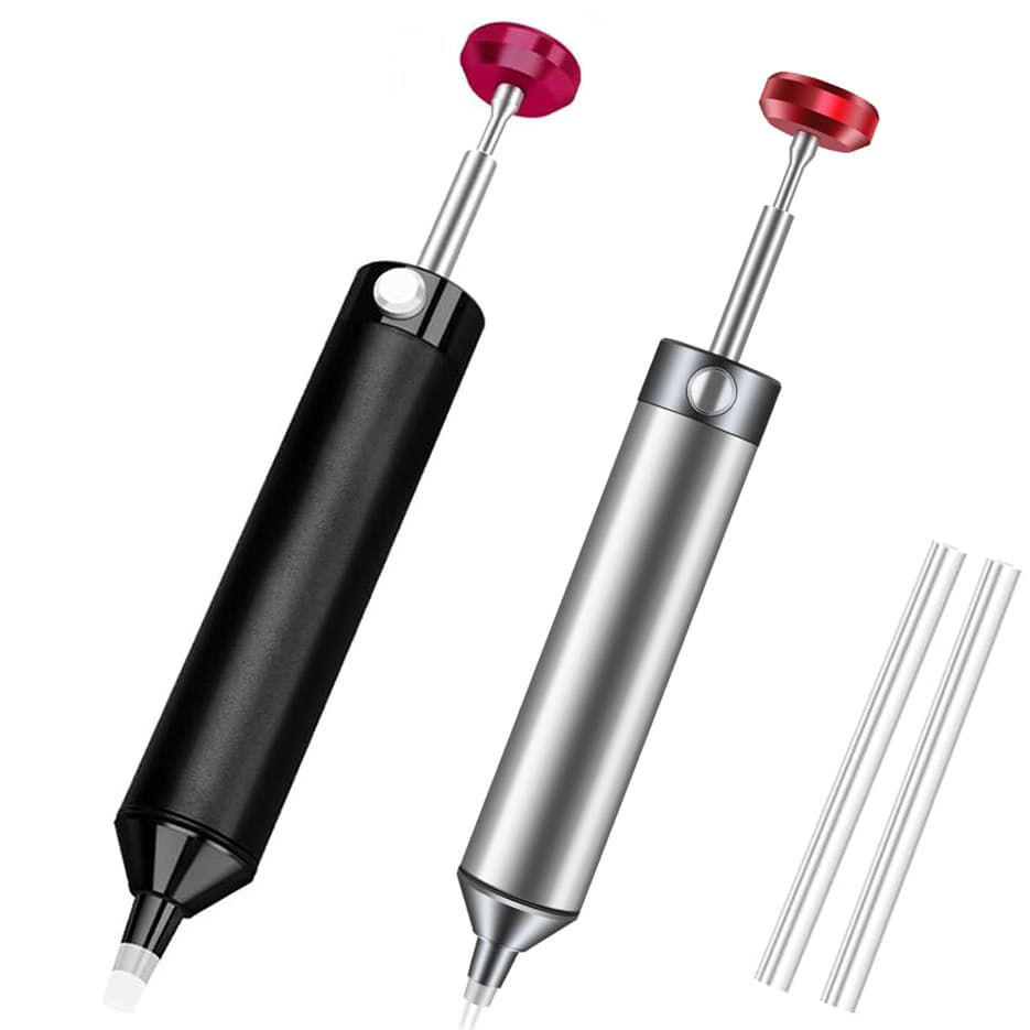 New Industrial Grade Desoldering Tool, Strong Suction Manual Vacuum for Repair and Component Removal