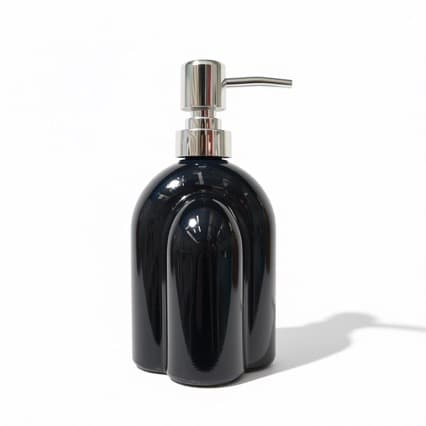 Cross-border ceramic hand sanitizer shampoo bottle hotel bathroom repackaged empty bottle high-looking shower gel press bottle