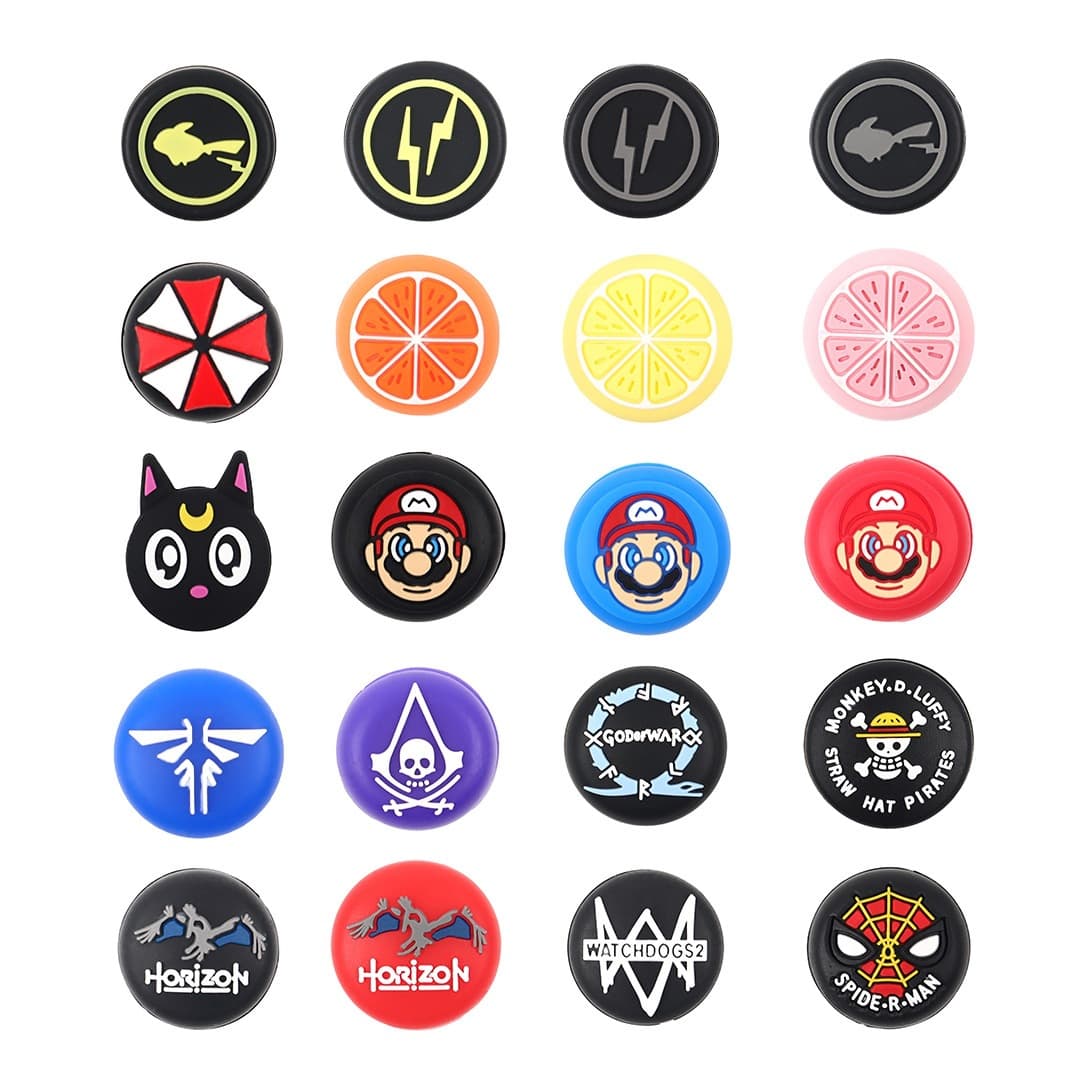 PS4/PS5/PS3 game controller rocker cap switch2 Mario key cap compatible with XBOX/PRO rocker