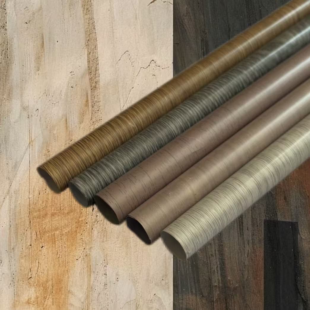 Wood grain hot stamping frame foil for plastic, paper, PS, PVC, PP heat transfer film, manufacturer wholesale
