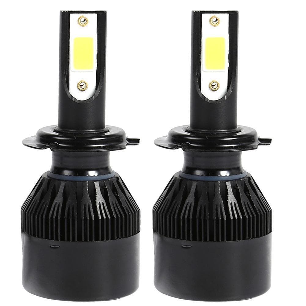 Factory direct supply C6 led car headlights black H7 9005 led car lights H11H4led car light bulbs