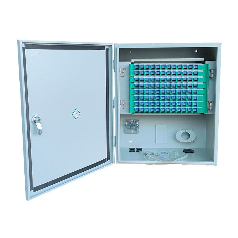 Fiber Optic Splice Closure Wall-Mounted Optical Cross-Connect Cabinet Pole-Mounted 48-Core Distribution Box 96-Core 144-Core Optical Cross-Connect Cabinet Distribution Box